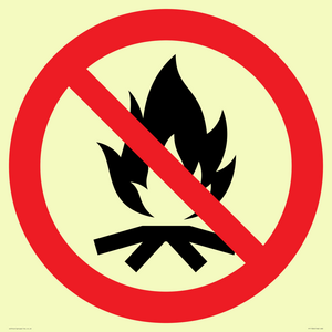 Prohibition: No campfire